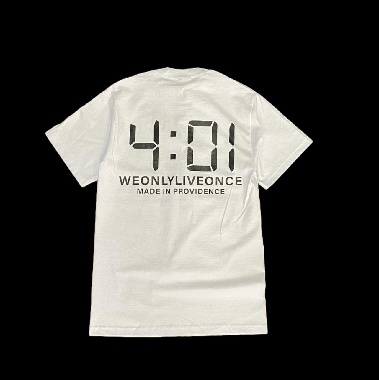 White 4:01 Shirts