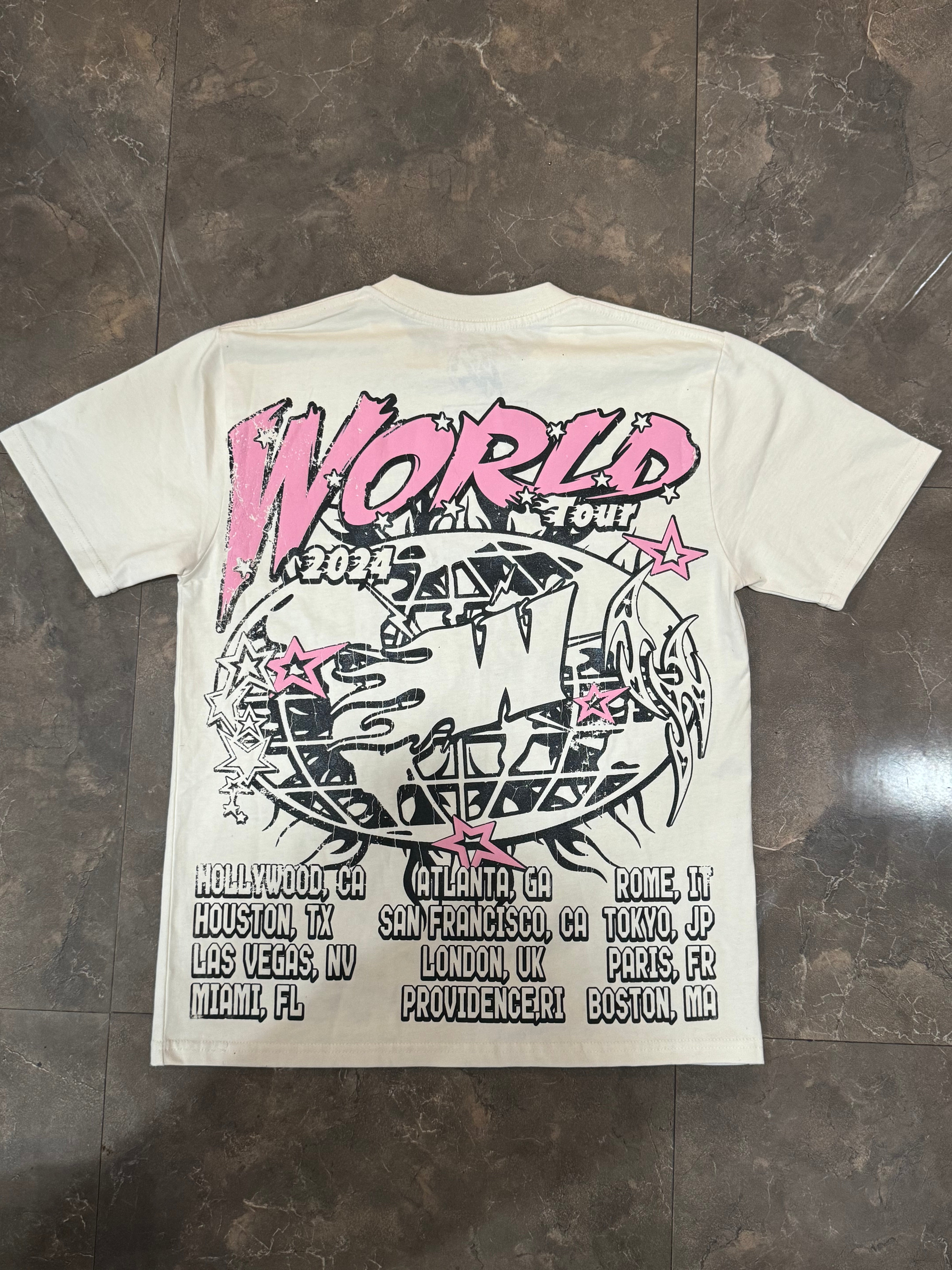 PINK WORLD TOUR TEE