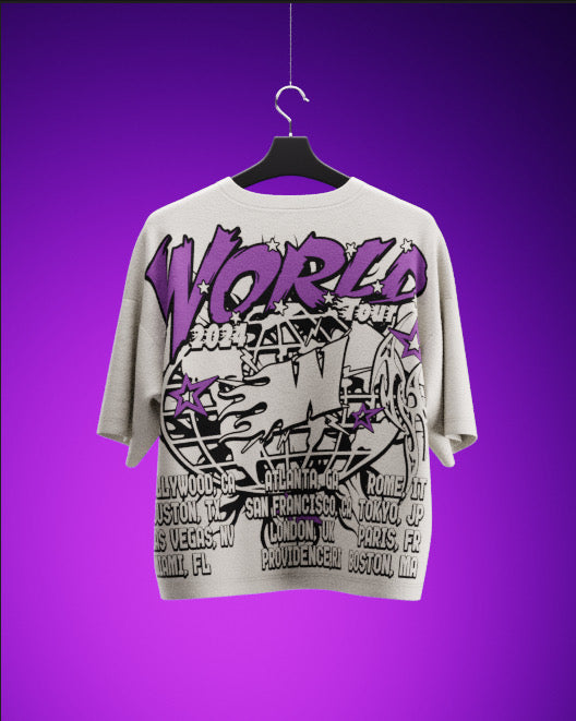 PURPLE WORLD TOUR TEE